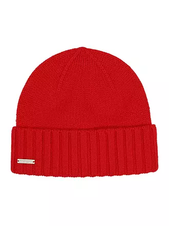 SEEBERGER | Bonnet en cachemire - Bonnet | rot